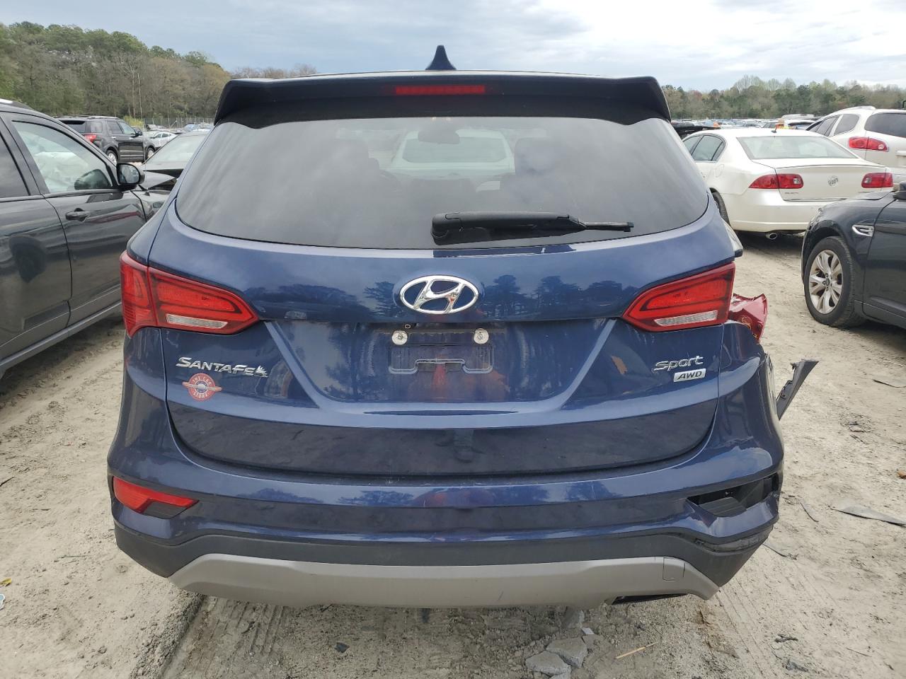 VIN 5XYZTDLB4HG413807 2017 HYUNDAI SANTA FE no.6