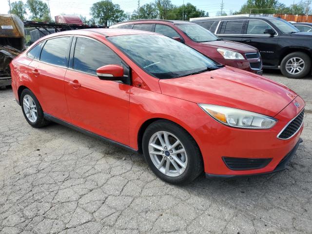 Sedans FORD FOCUS 2015 Red