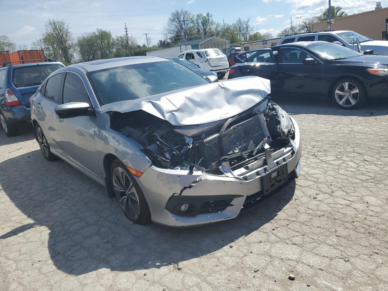 2017 Honda Civic Ex VIN: 2HGFC1F32HH634475 Lot: 50001824