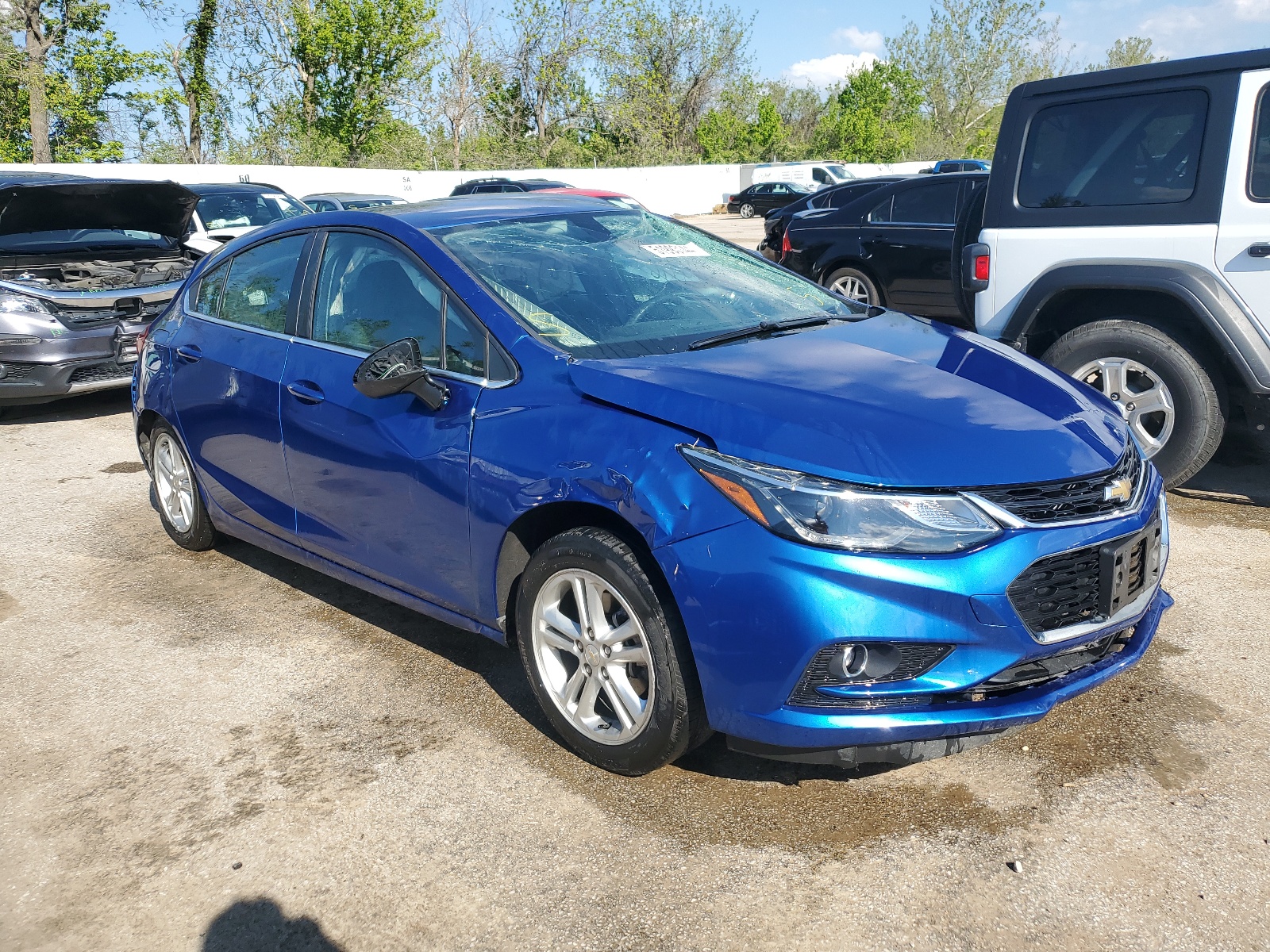 2018 Chevrolet Cruze Lt vin: 3G1BE6SM7JS593114