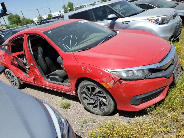  HONDA CIVIC 2016 Красный