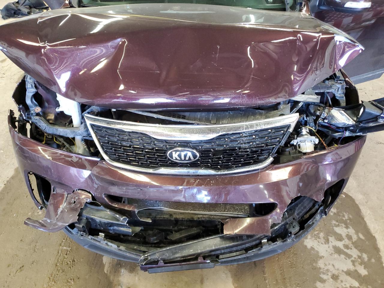 2014 Kia Sorento Lx VIN: 5XYKT3A69EG535804 Lot: 52471064