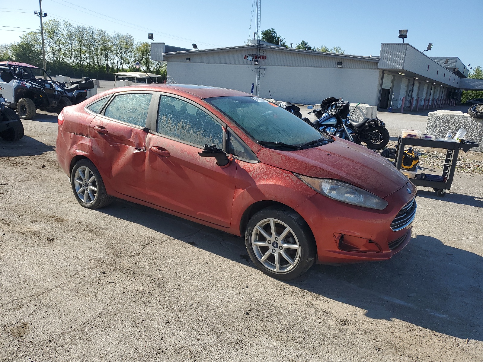 2019 Ford Fiesta Se vin: 3FADP4BJ0KM161223