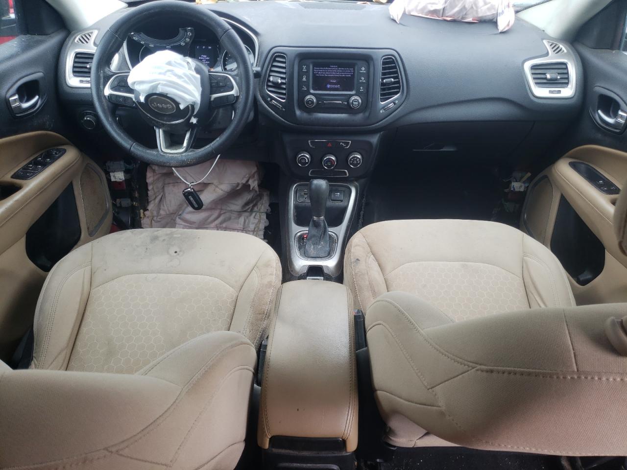 2017 Jeep Compass Sport VIN: 3C4NJCAB1HT668280 Lot: 49054454