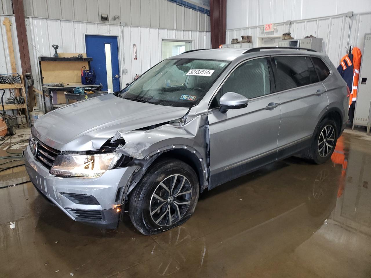 2021 Volkswagen Tiguan Se VIN: 3VV3B7AX8MM100797 Lot: 52183514