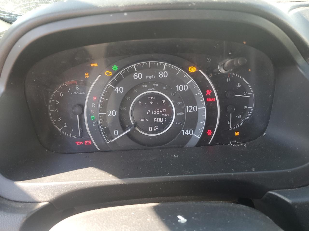 2013 Honda Cr-V Lx VIN: 5J6RM3H32DL030322 Lot: 52154464