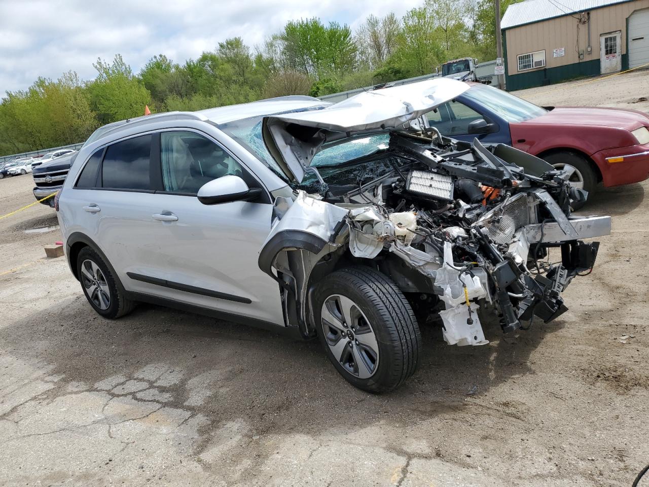 2020 Kia Niro Lx VIN: KNDCB3LCXL5393706 Lot: 51763034