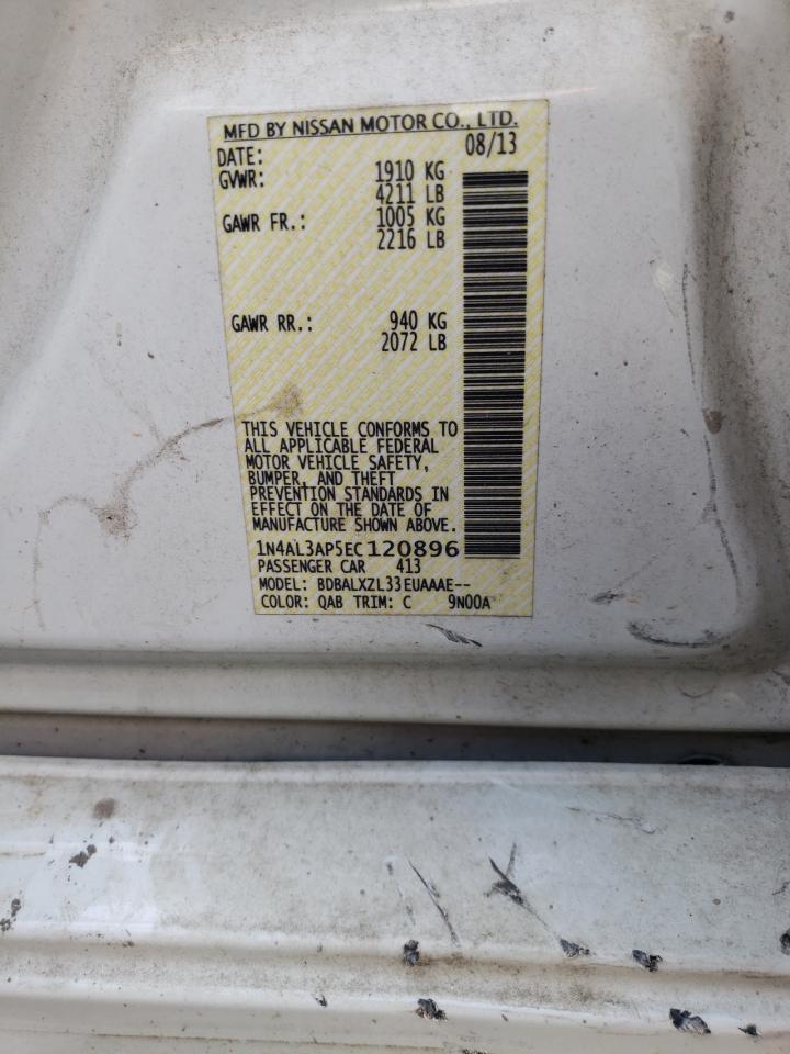 1N4AL3AP5EC120896 2014 Nissan Altima 2.5