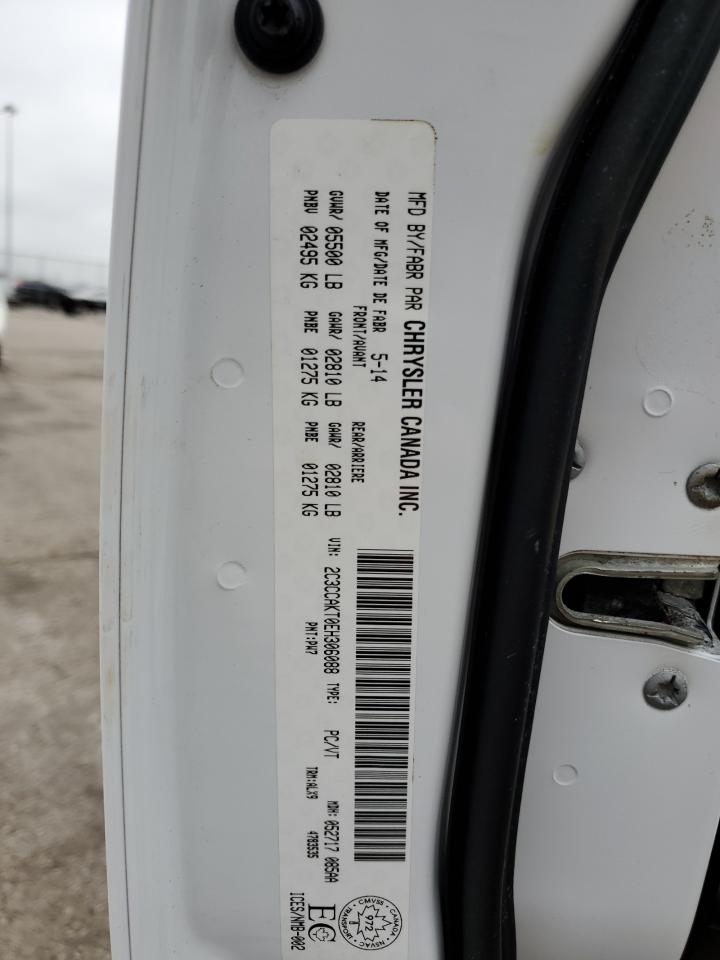 2014 Chrysler 300C VIN: 2C3CCAKT0EH306088 Lot: 50086644