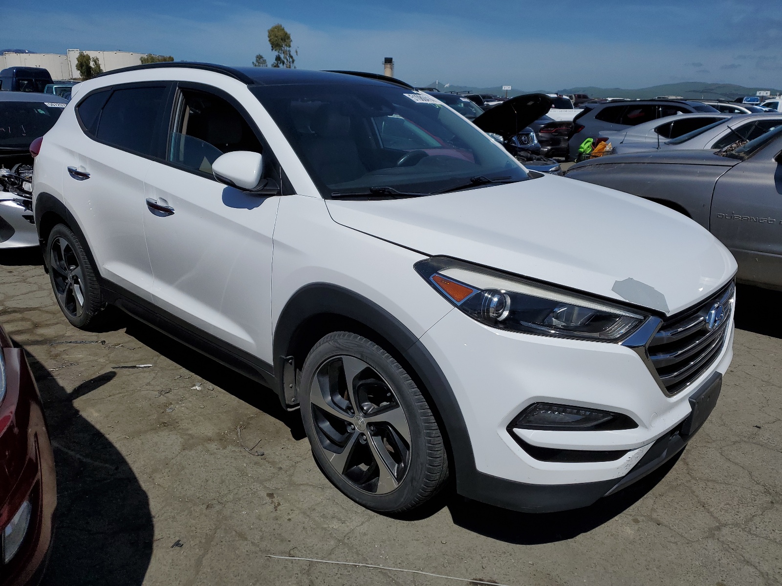 2016 Hyundai Tucson Limited vin: KM8J33A24GU079281