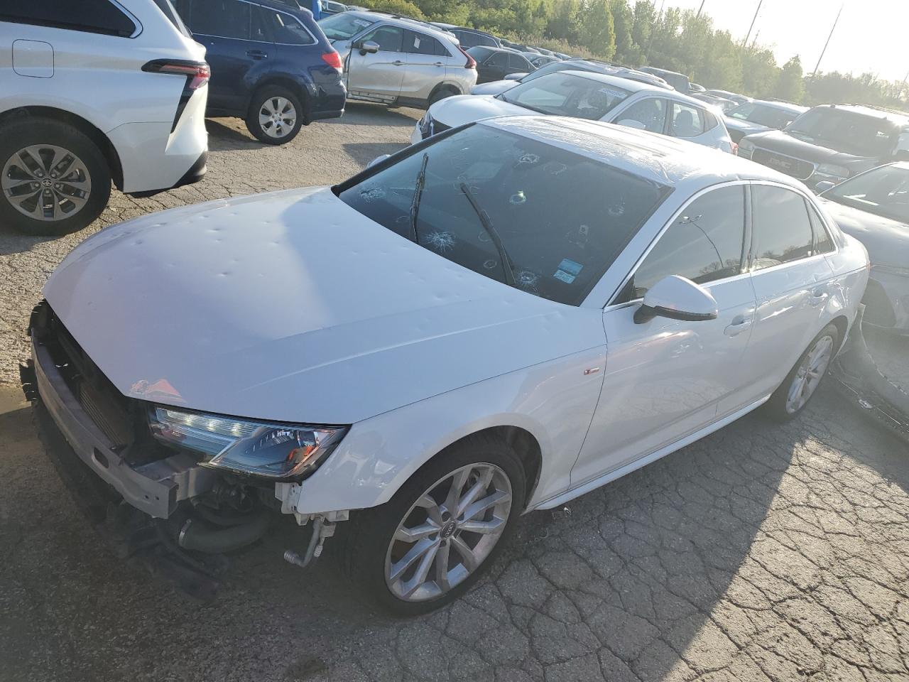 2019 Audi A4 Premium продається в Cahokia Heights, IL - Front End