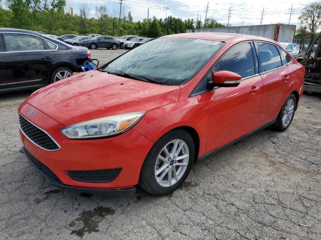 Sedans FORD FOCUS 2015 Red