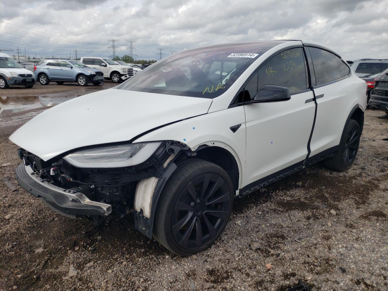 7SAXCBE69NF331315 2022 TESLA MODEL X - Image 1