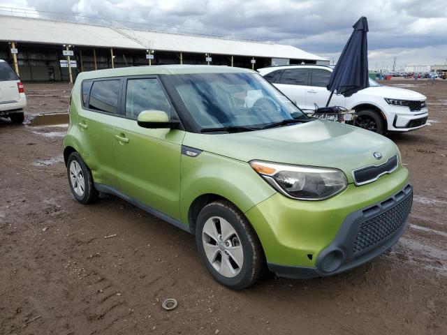  KIA SOUL 2014 Зеленый