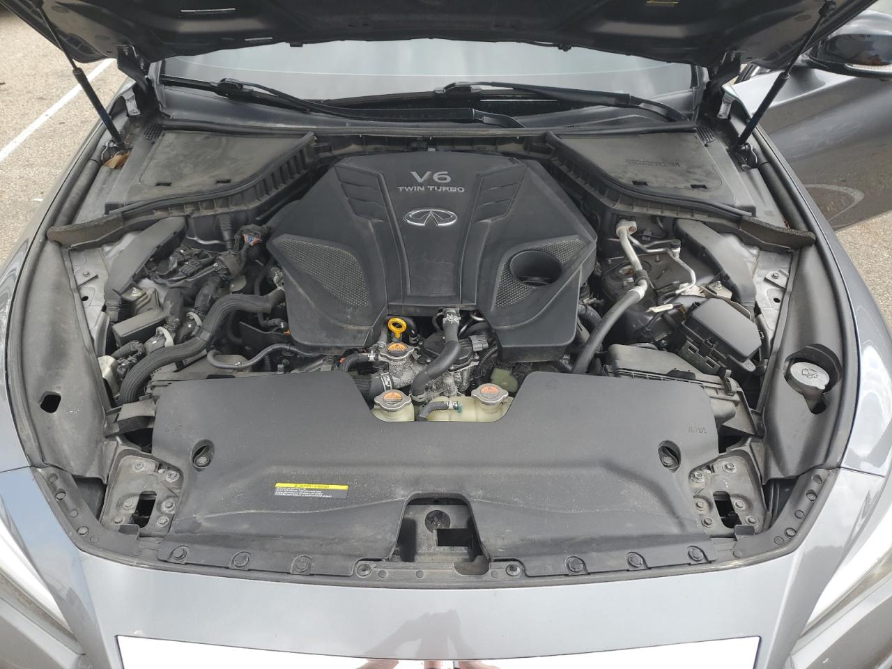 2019 Infiniti Q50 Red Sport 400 VIN: JN1FV7AR1KM830261 Lot: 51040174