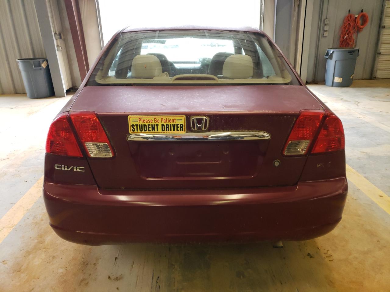 2003 Honda Civic Ex VIN: 2HGES26753H558458 Lot: 50111634