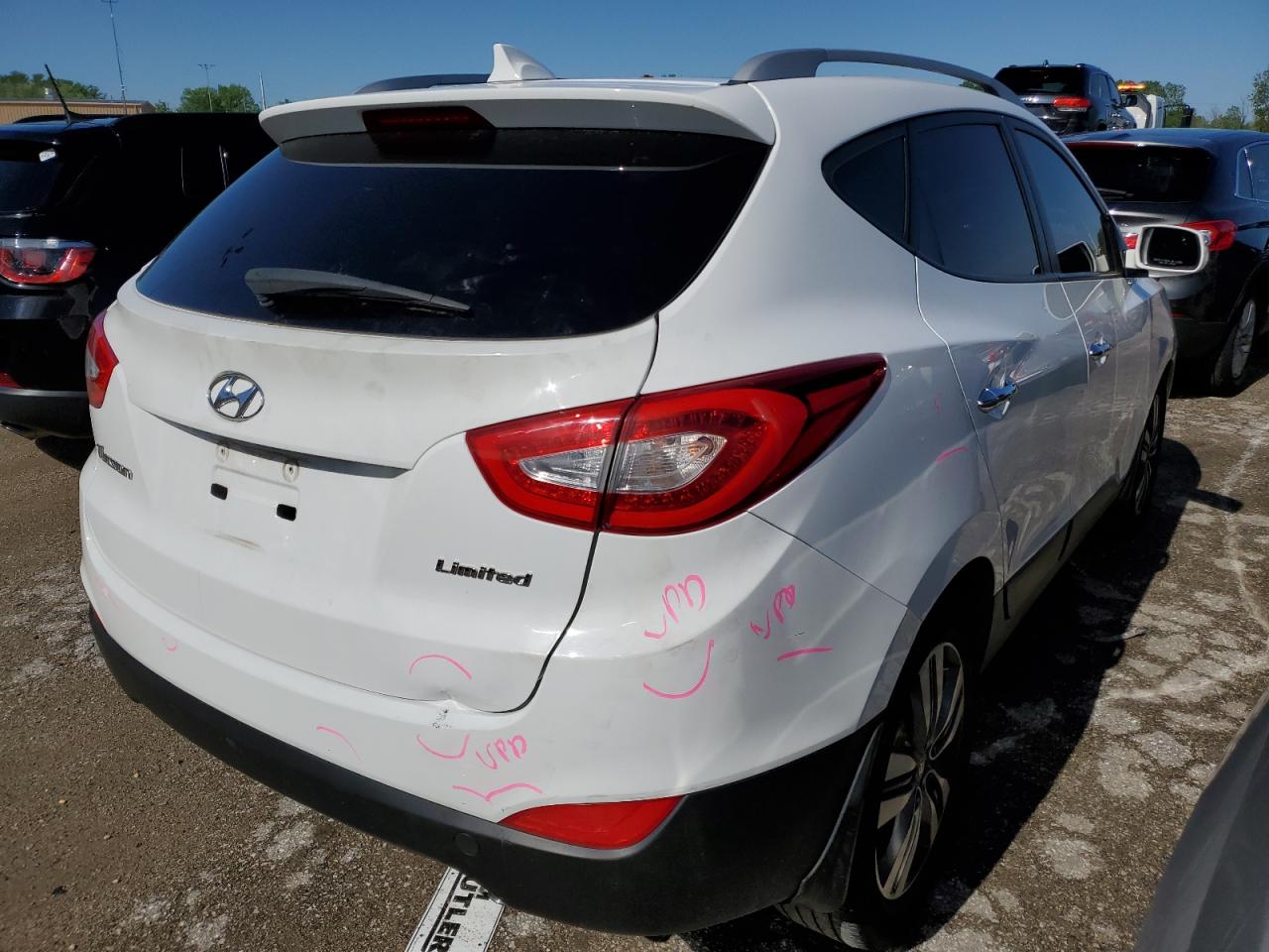 KM8JU3AG1EU871877 2014 Hyundai Tucson Gls