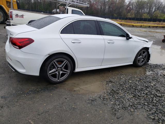  MERCEDES-BENZ A-CLASS 2021 Білий