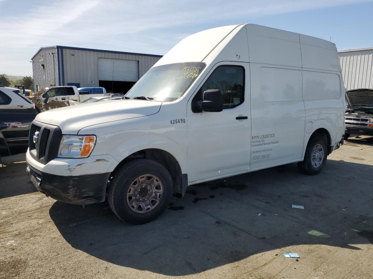 2019 Nissan Nv 2500 S VIN: 1N6BF0LY2KN809348 Lot: 49310284