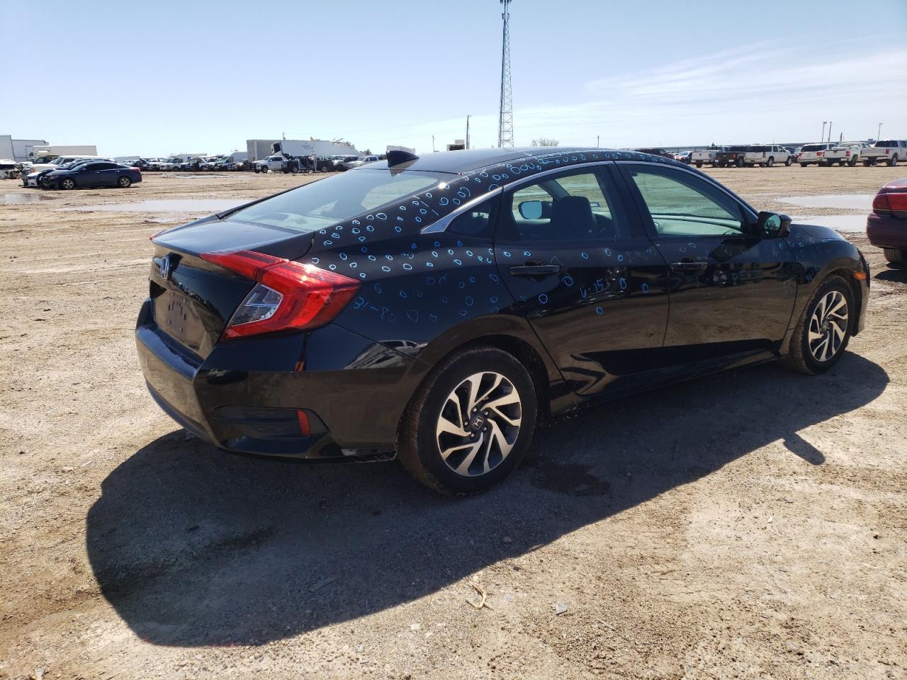 2017 Honda Civic Ex VIN: 19XFC2F74HE051814 Lot: 50676794