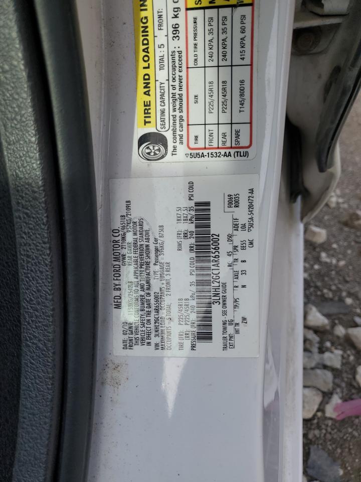 2010 Lincoln Mkz VIN: 3LNHL2GC1AR656002 Lot: 51815944