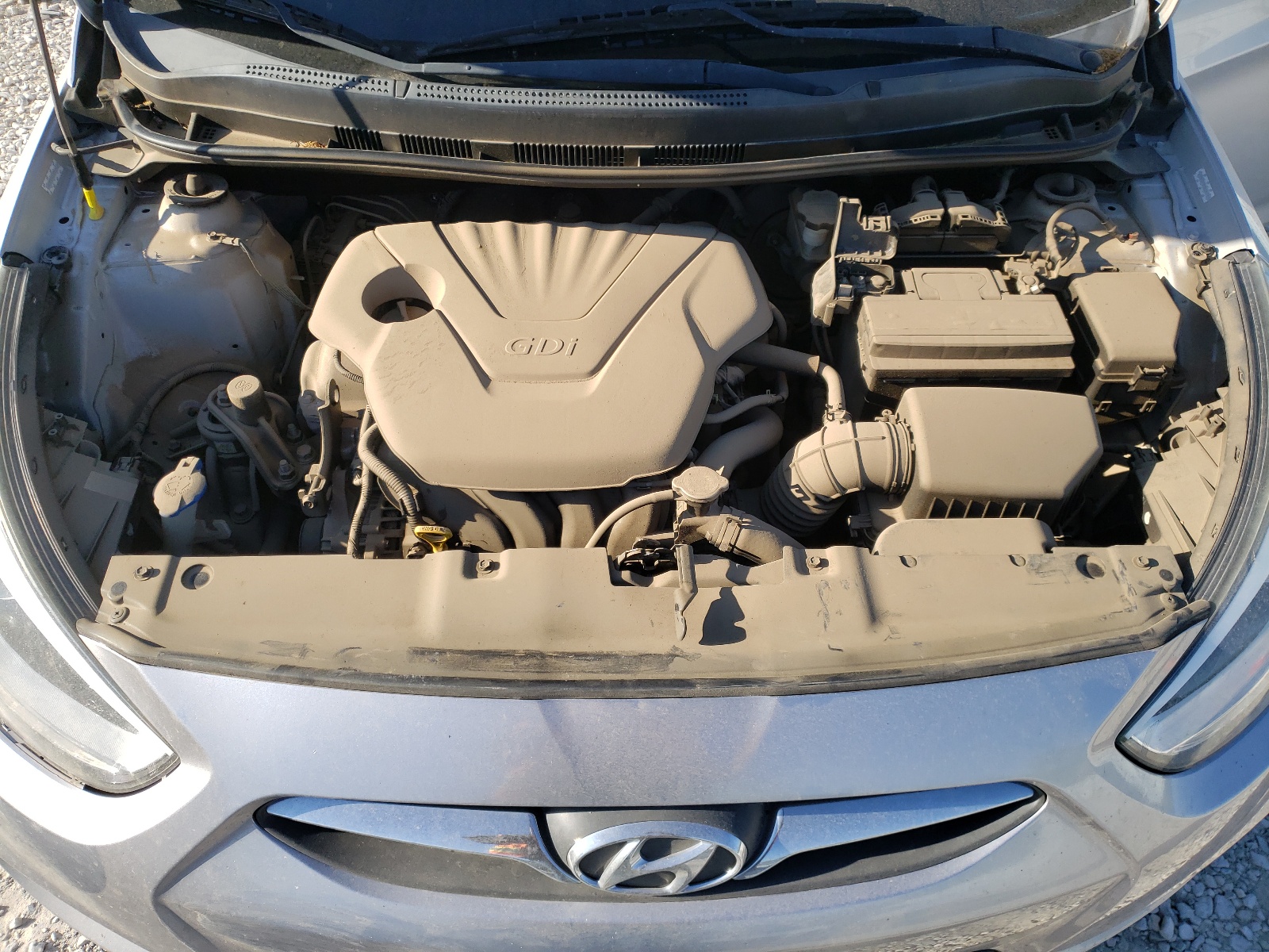 KMHCU4AEXEU628081 2014 Hyundai Accent Gls