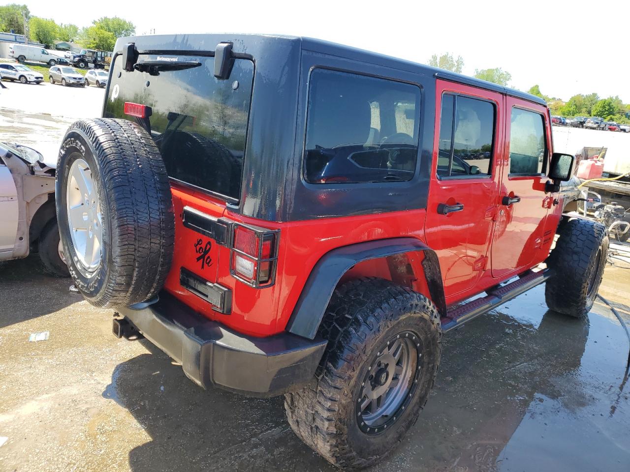 2015 Jeep Wrangler Unlimited Sport VIN: 1C4BJWDG3FL532267 Lot: 51536254