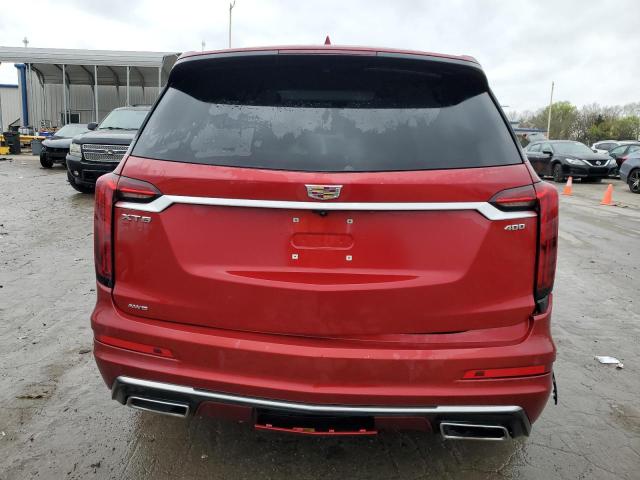  CADILLAC XT6 2023 Червоний