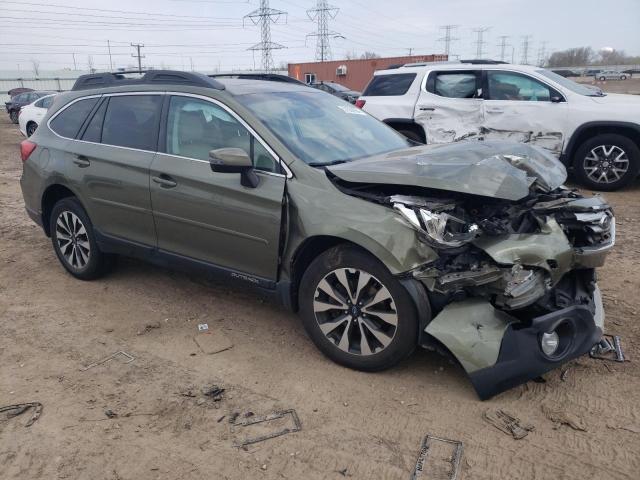  SUBARU OUTBACK 2016 Зелений