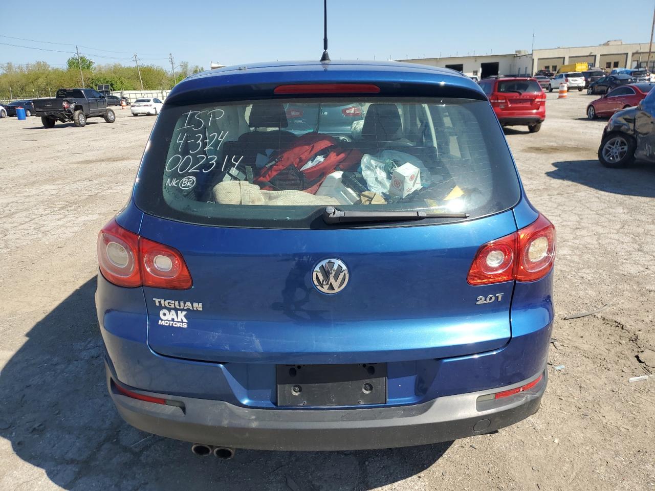 2010 Volkswagen Tiguan S VIN: WVGAV7AX3AW002314 Lot: 50514374