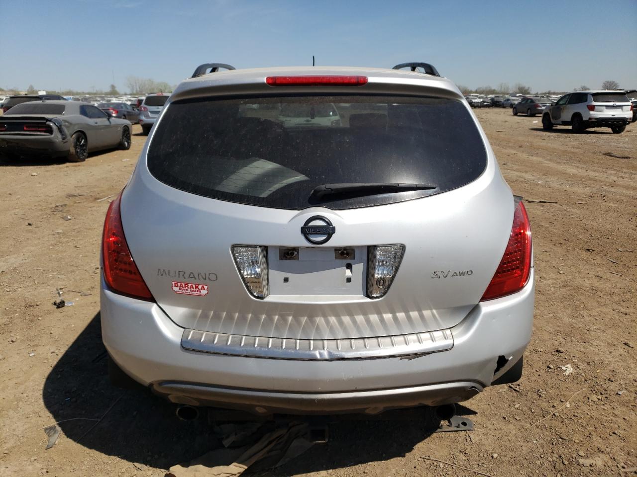 2006 Nissan Murano Sl VIN: JN8AZ08W36W528435 Lot: 51998144