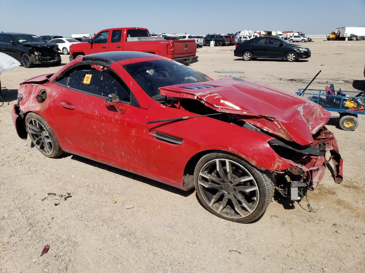 2013 Mercedes-Benz Slk 250 VIN: WDDPK4HA9DF064642 Lot: 52121224