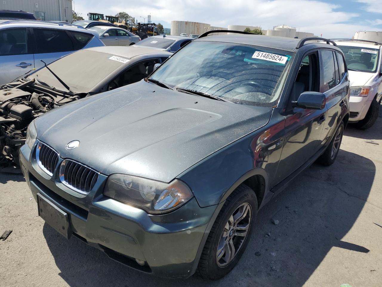 2006 BMW X3 3.0I VIN: WBXPA93426WG75892 Lot: 51485624