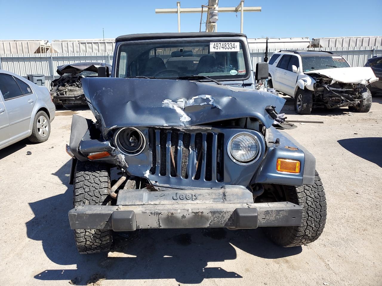 2001 Jeep Wrangler / Tj Sport VIN: 1J4FA49S61P312054 Lot: 49748334