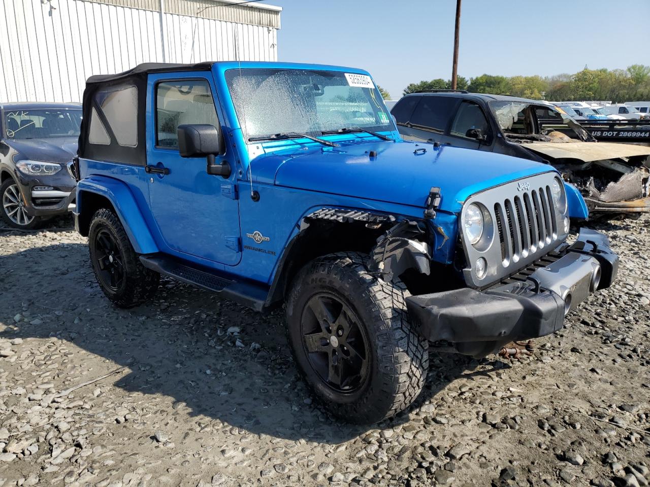 2014 Jeep Wrangler Sport VIN: 1C4AJWAG3EL169452 Lot: 52563904