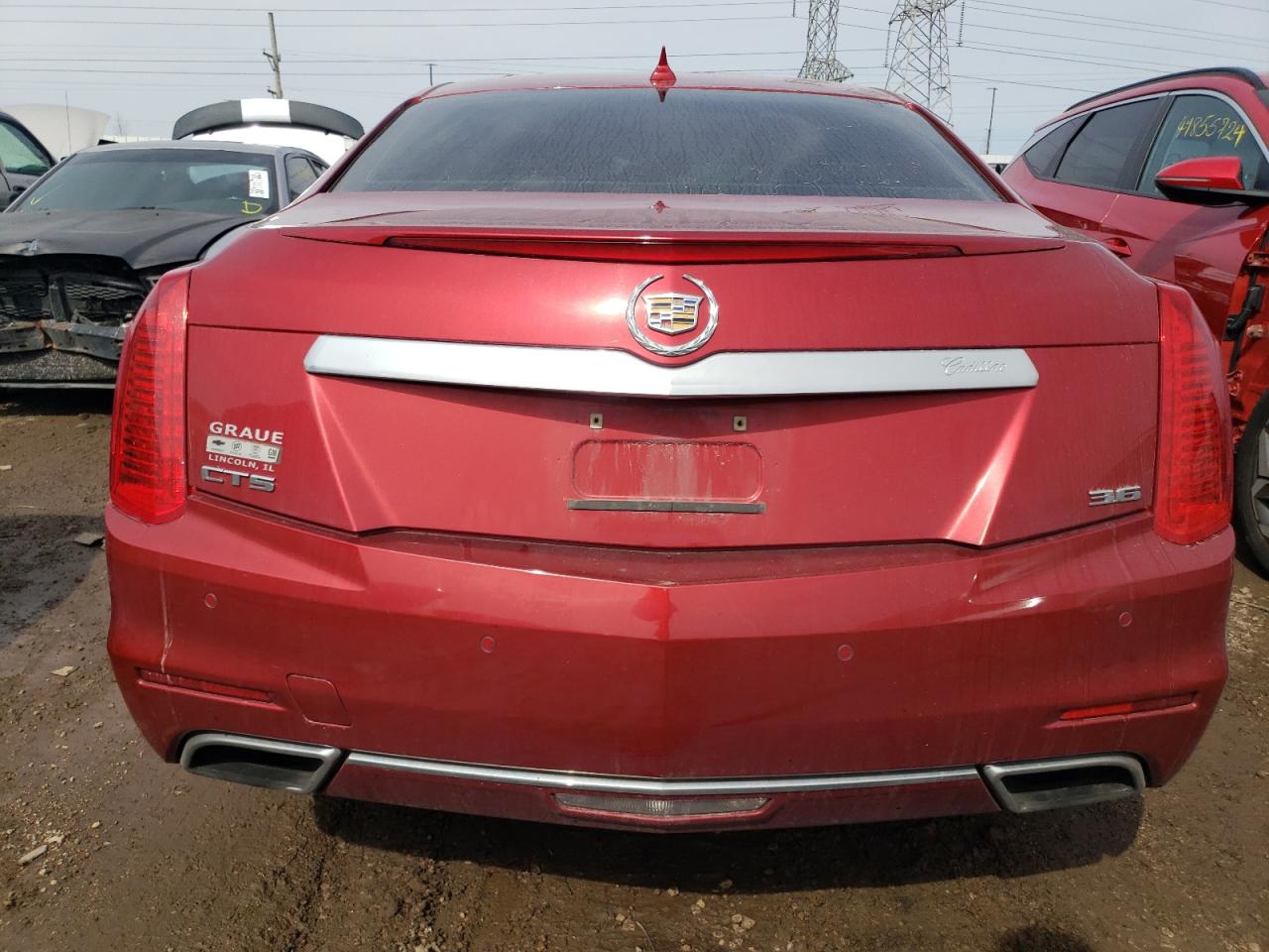 2014 Cadillac Cts Luxury Collection VIN: 1G6AR5S35E0168645 Lot: 61601364