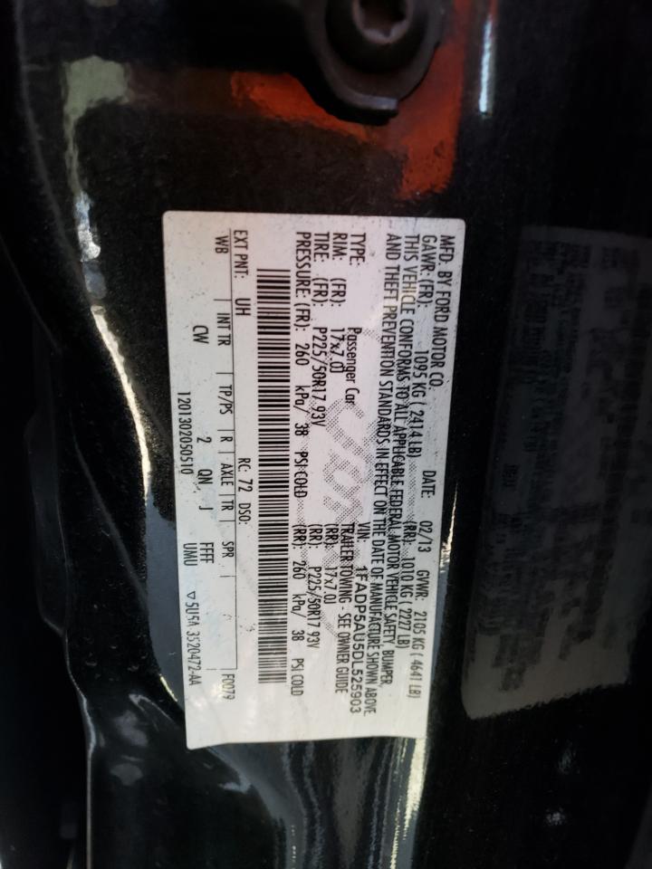 2013 Ford C-Max Se VIN: 1FADP5AU5DL525903 Lot: 52514864