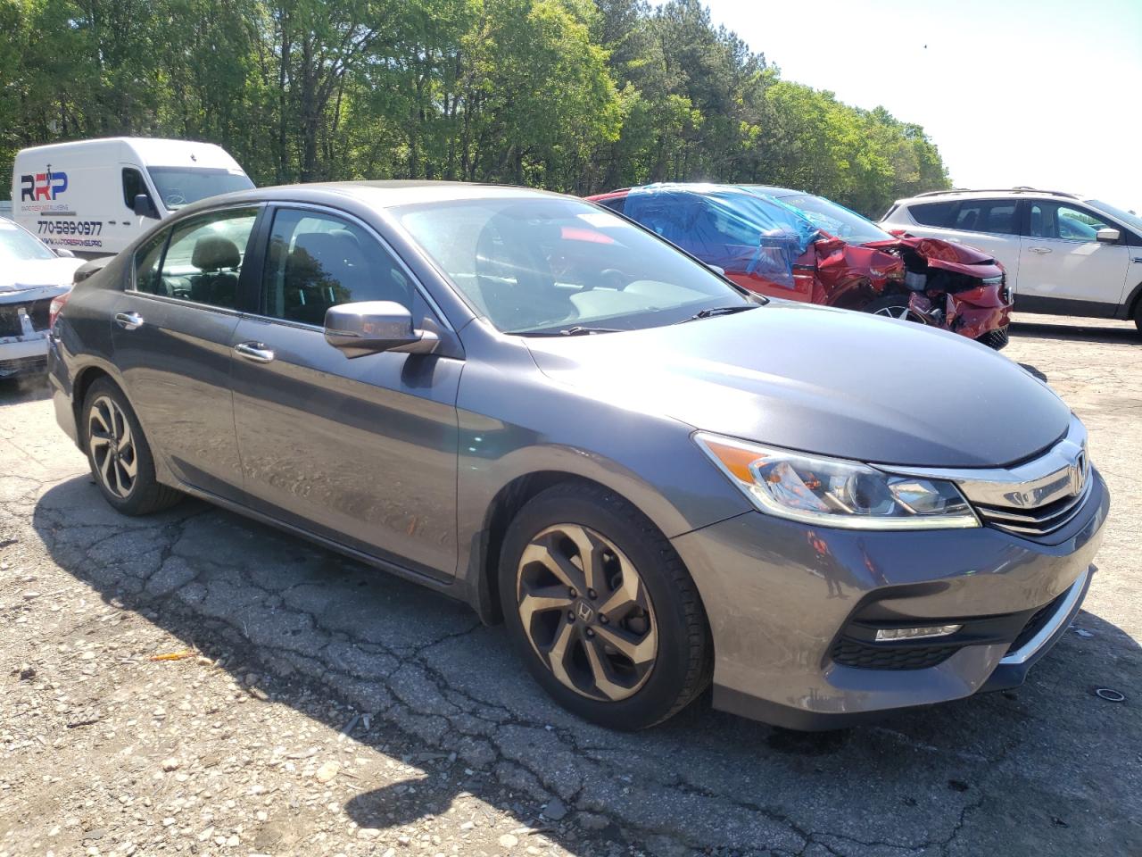 2017 Honda Accord Ex VIN: 1HGCR2F79HA201776 Lot: 51797494