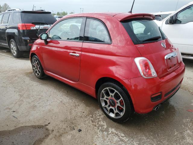  FIAT 500 2015 Красный