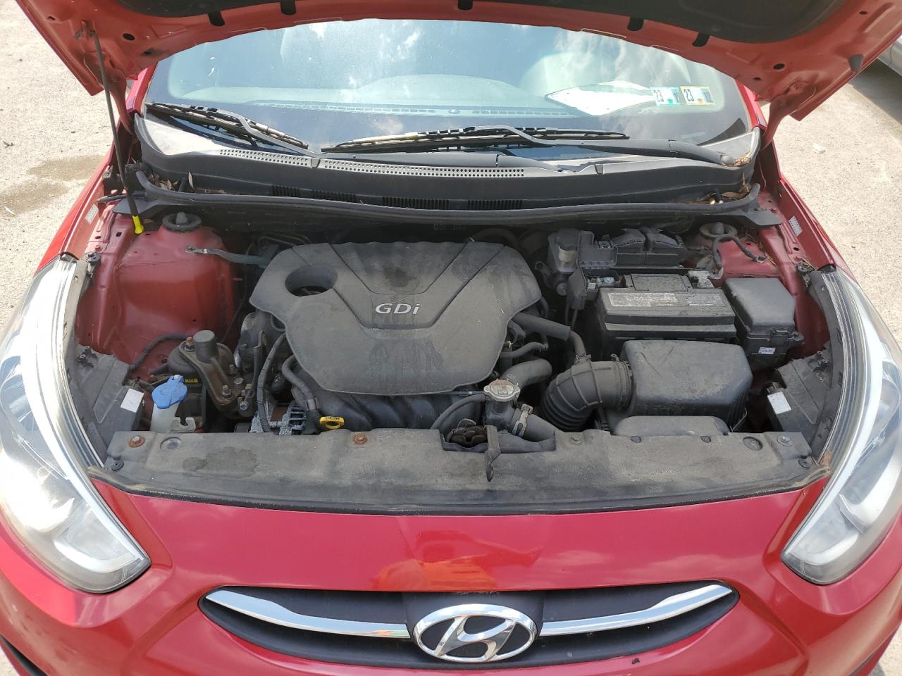 2015 Hyundai Accent Gs VIN: KMHCT5AE4FU213879 Lot: 52955744