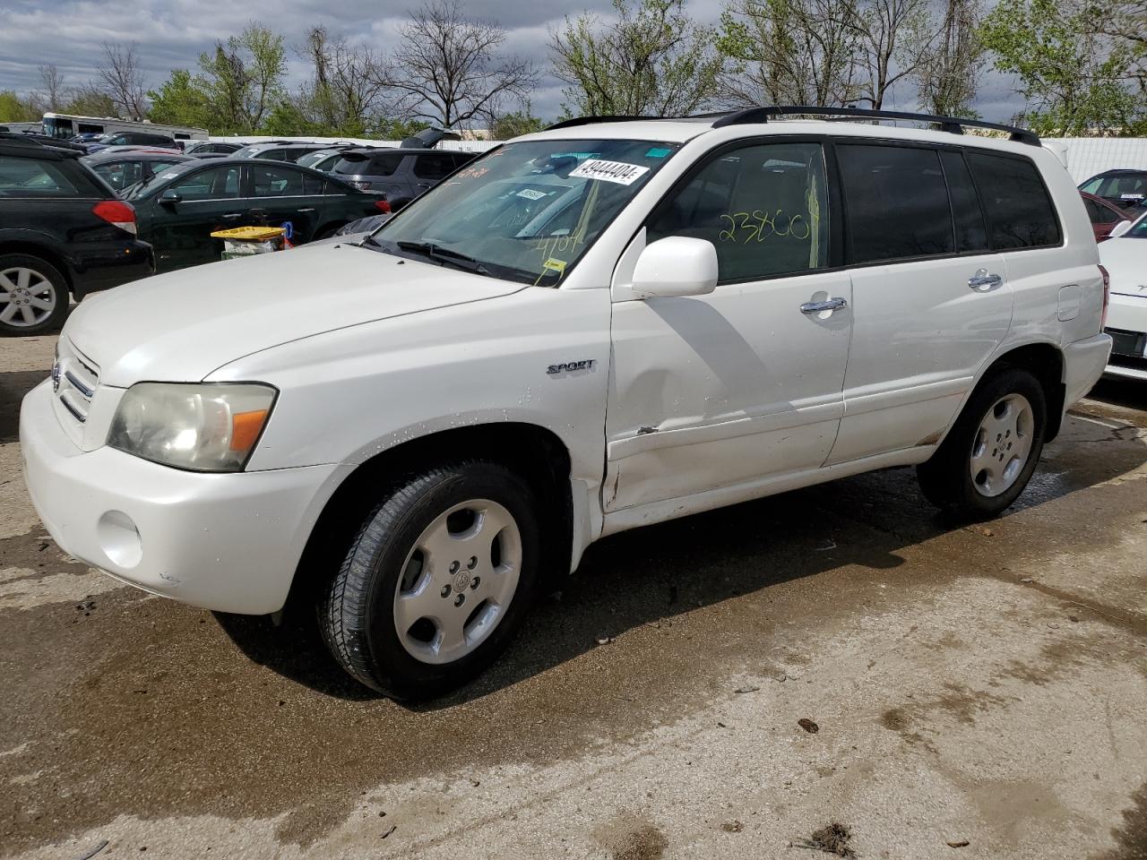 2006 Toyota Highlander Limited VIN: JTEEP21A660166533 Lot: 49444404