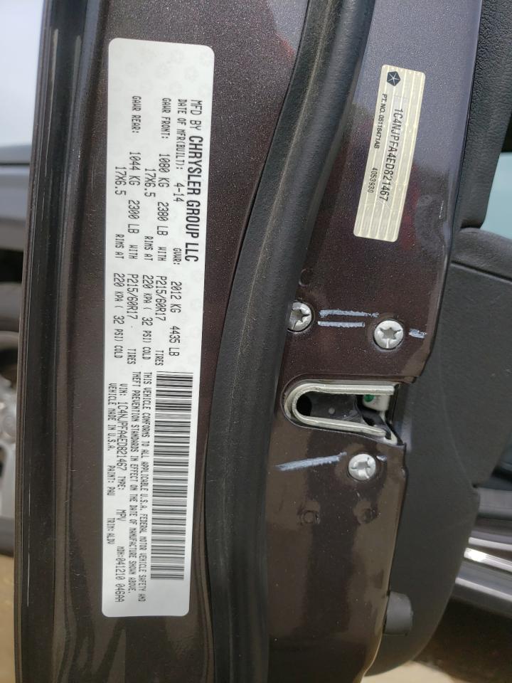 1C4NJPFA4ED821467 2014 Jeep Patriot Latitude