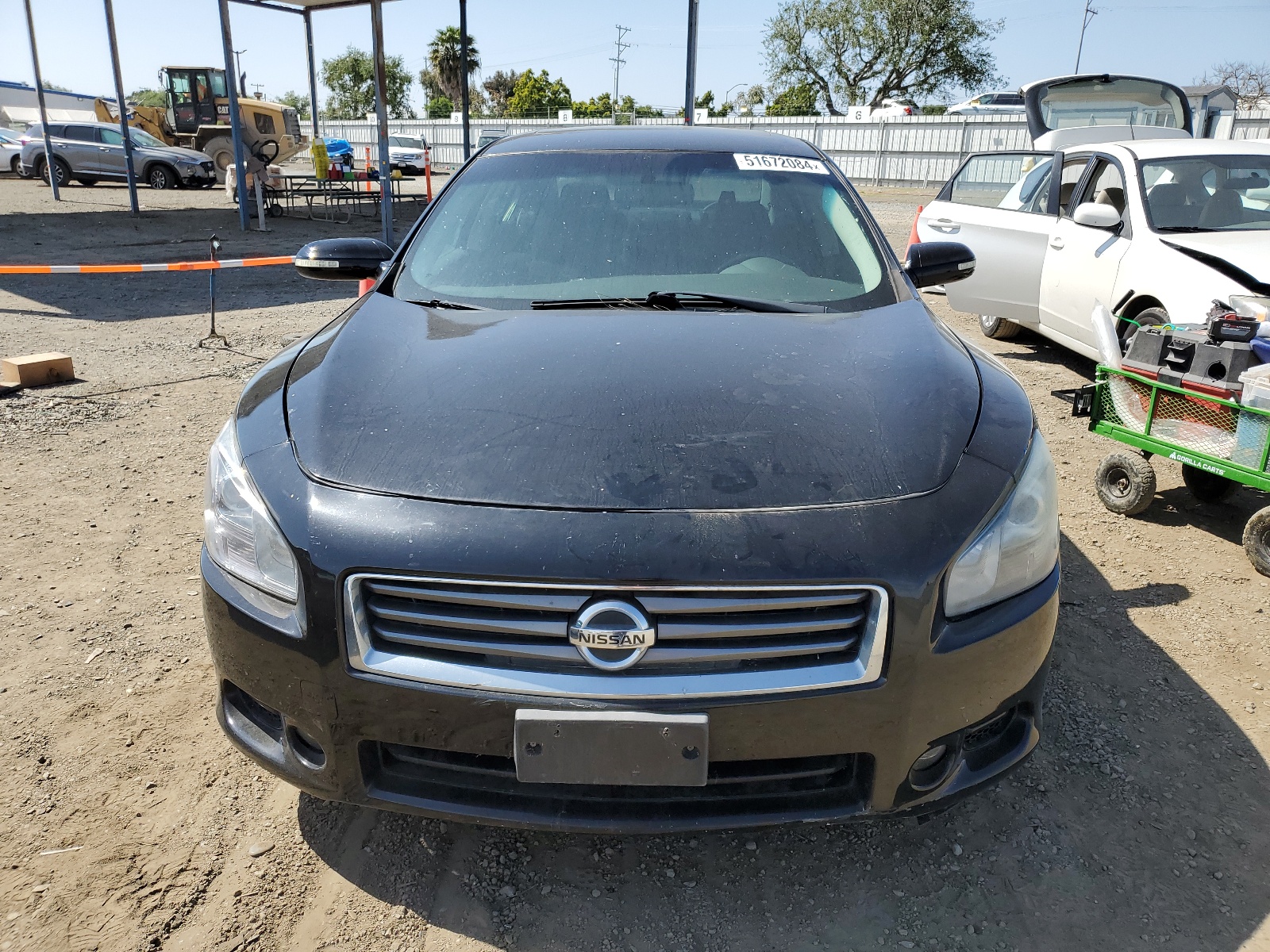 2012 Nissan Maxima S vin: 1N4AA5AP5CC832596