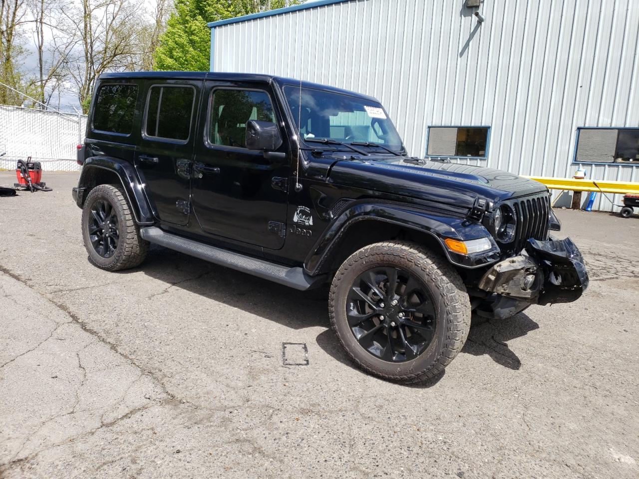 2021 Jeep Wrangler Unlimited Sahara VIN: 1C4HJXEG8MW576887 Lot: 52830984