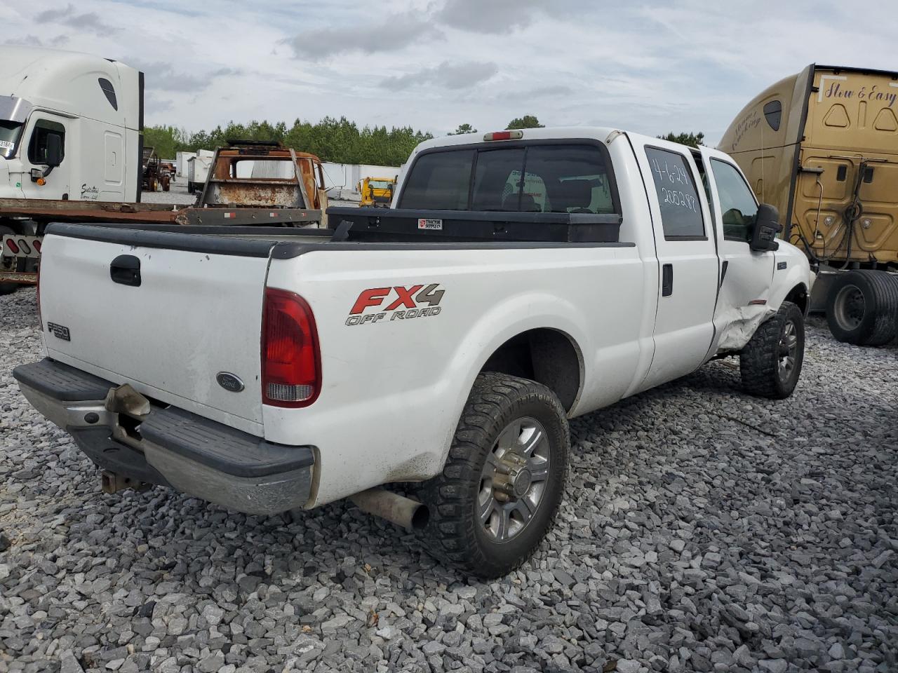 2004 Ford F250 Super Duty VIN: 1FTNW21P74EB68447 Lot: 50940534