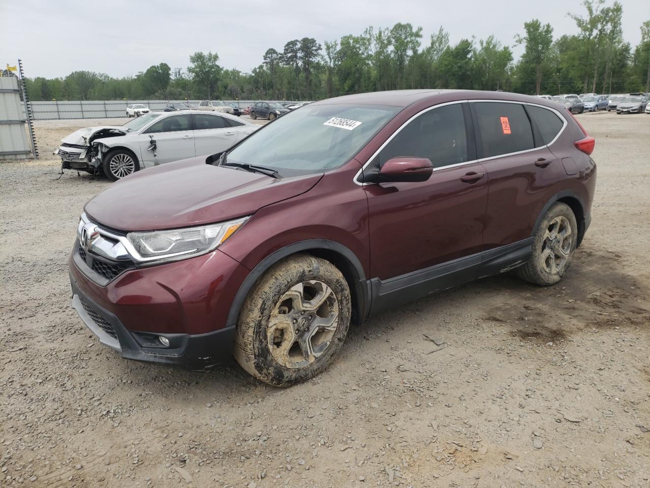 2017 Honda Cr-V Ex VIN: 2HKRW1H58HH507822 Lot: 51268544