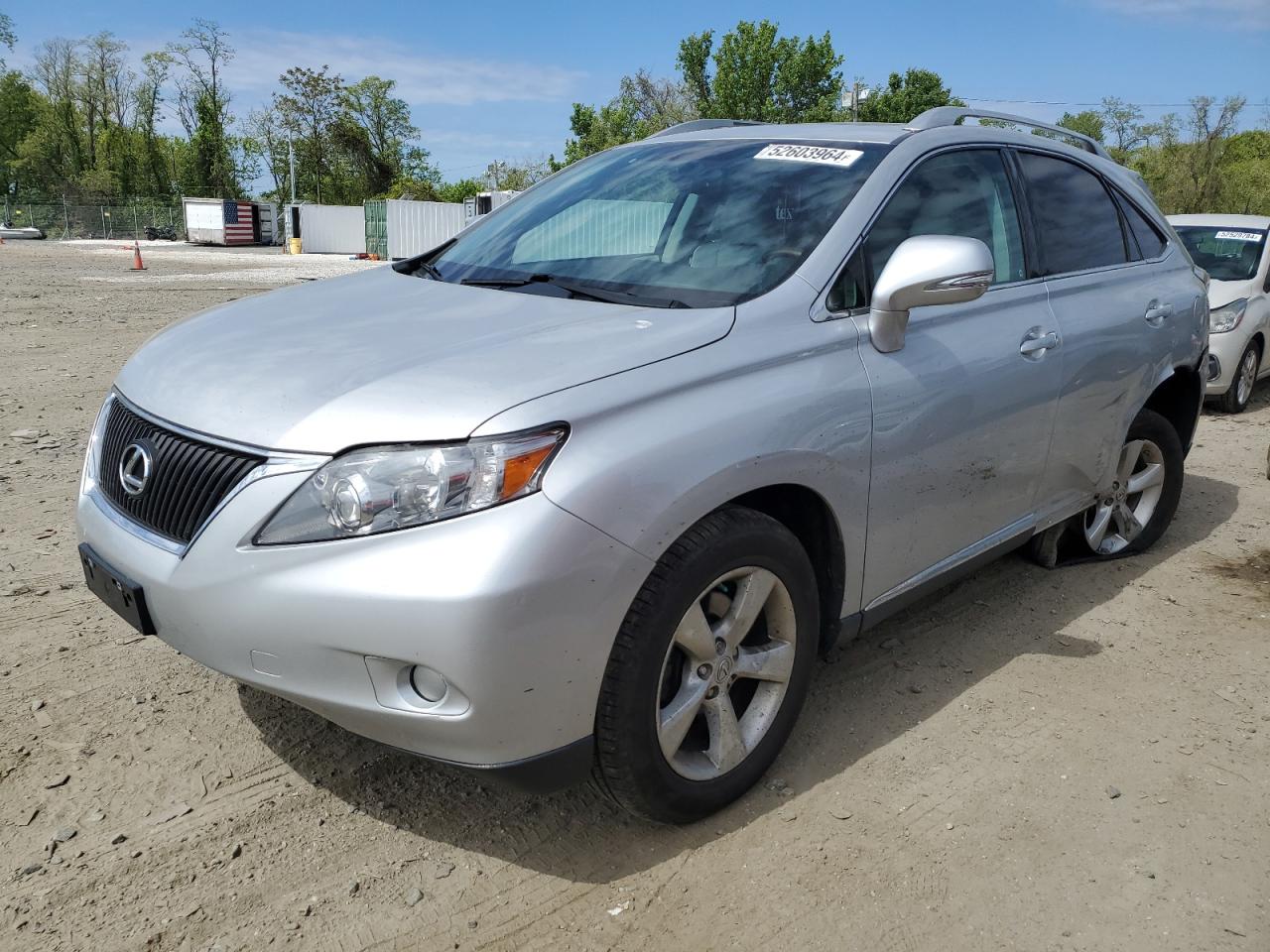 2010 Lexus Rx 350 VIN: 2T2BK1BA4AC060977 Lot: 52603964