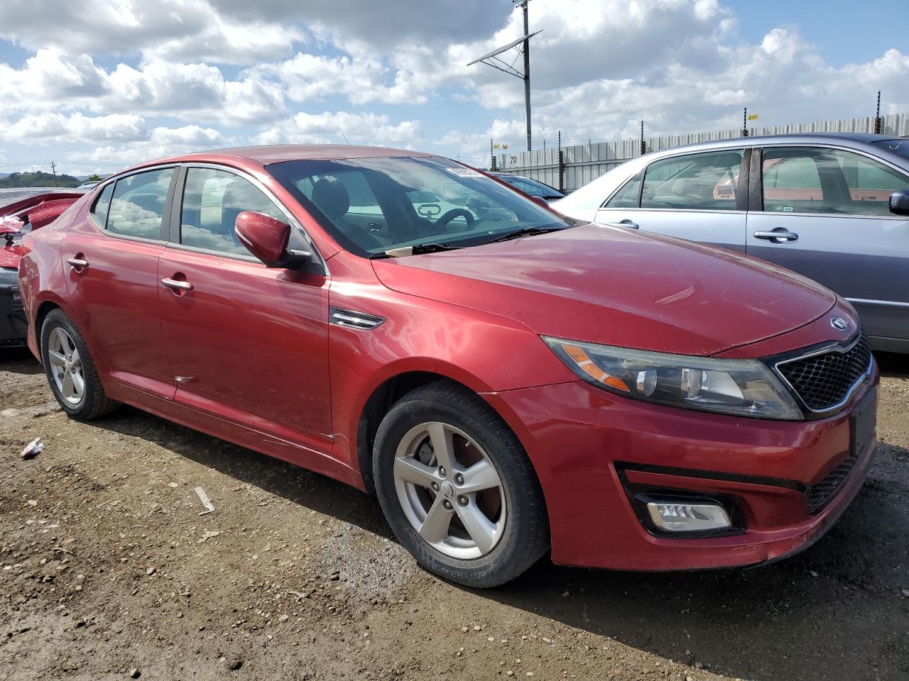 VIN 5XXGM4A76FG459515 2015 KIA OPTIMA no.4