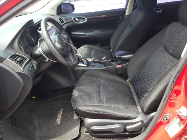  NISSAN SENTRA 2017 Красный
