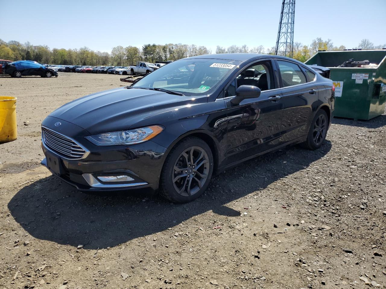 2018 Ford Fusion Se VIN: 3FA6P0H76JR171298 Lot: 51233054